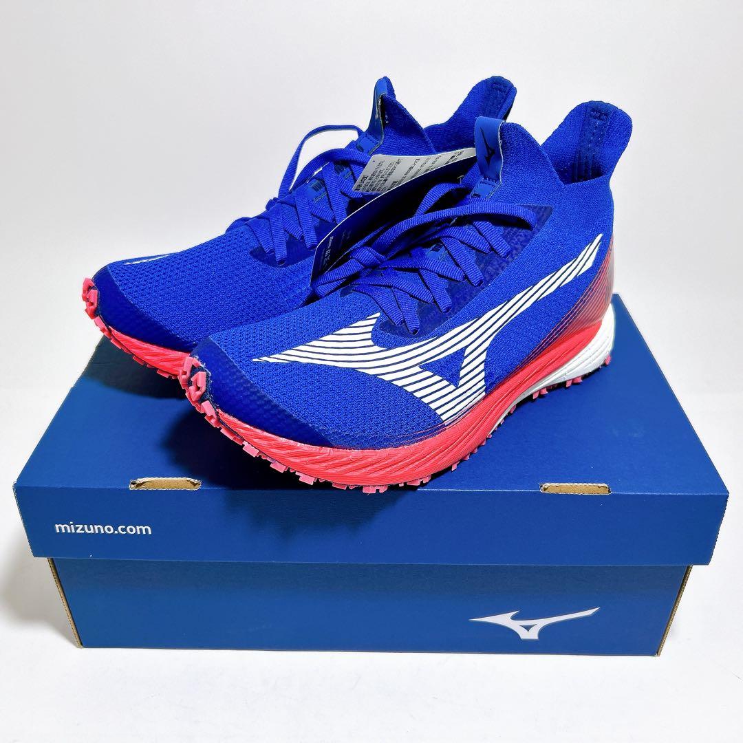 新品未使用☆ミズノ ウエーブデュエル ネオ 陸上 ランニング レース 23cm