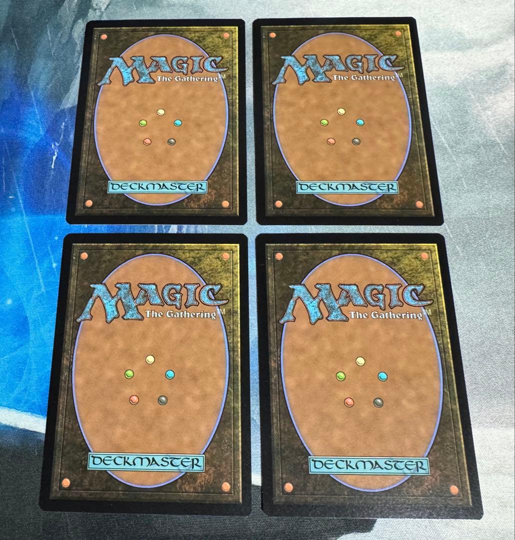 超能力蛙 旧枠 英語 4枚