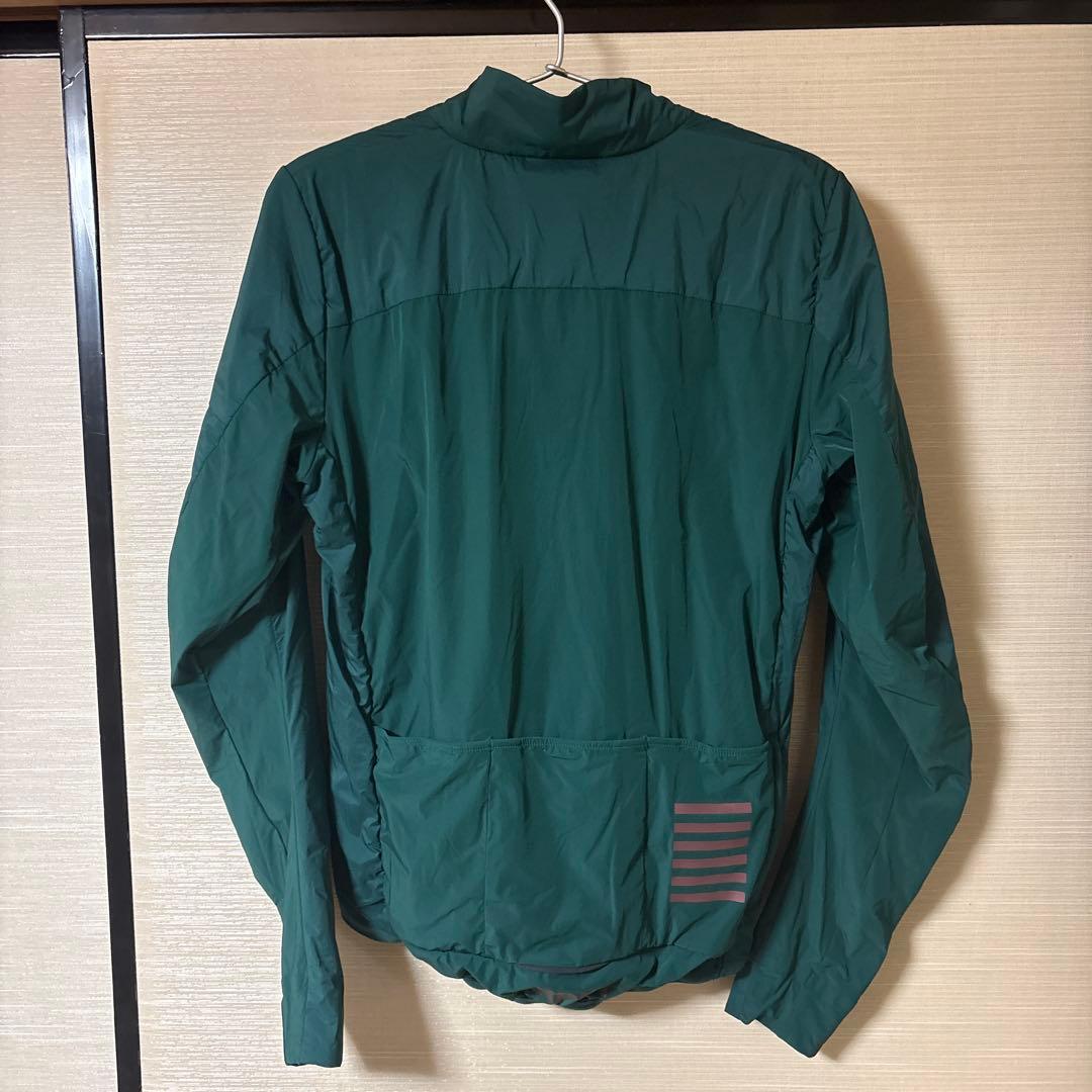 ラファ メンズ プロチーム インサレーティッド ジャケット 緑系 Sサイズ