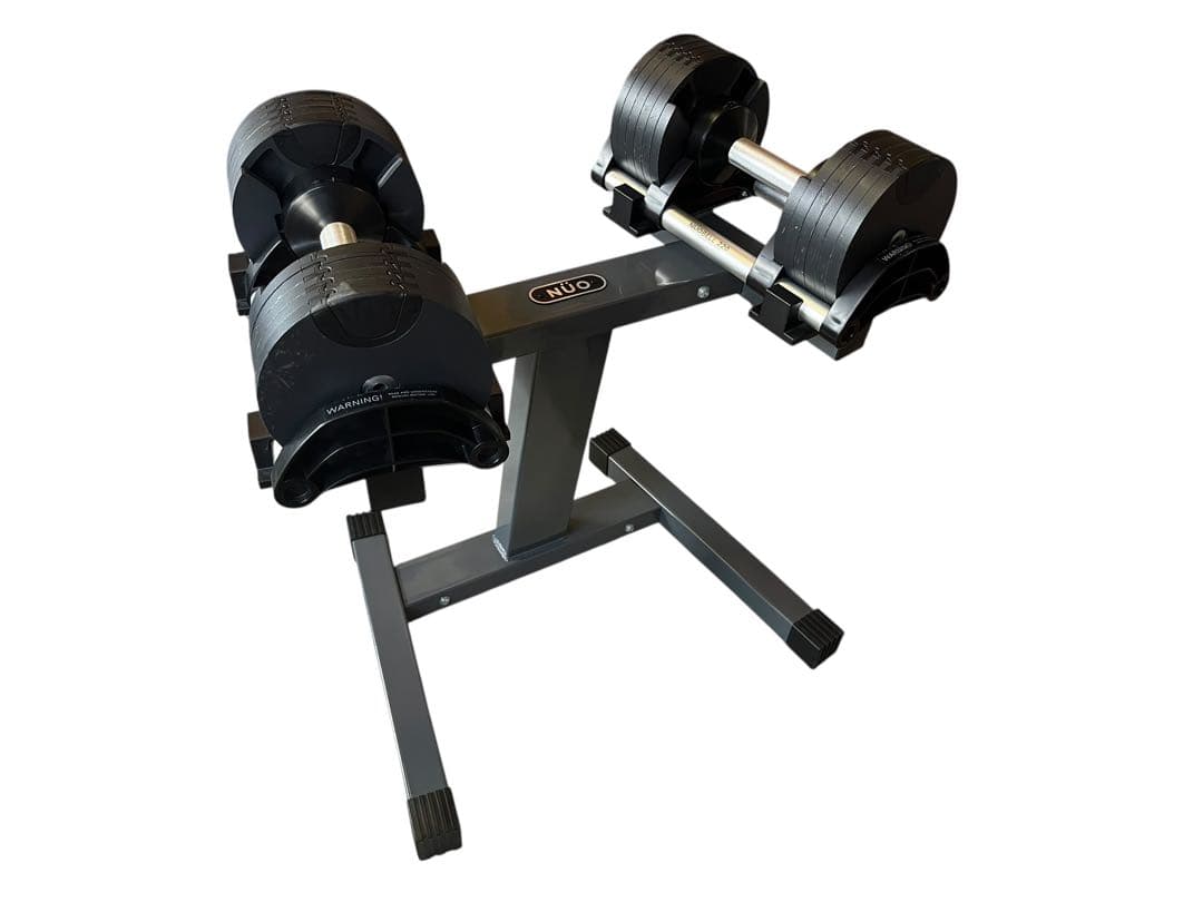 NUOBELL 220 可変式ダンベル スタンド付 2-20kg 合計40kg