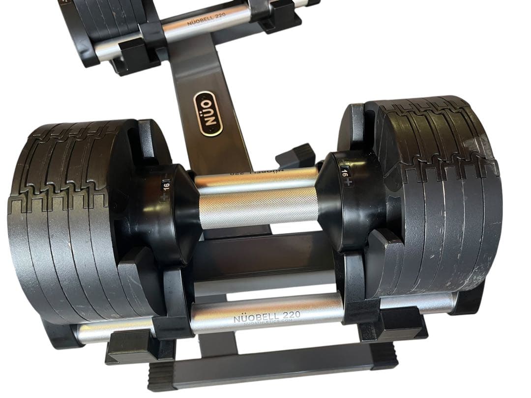 NUOBELL 220 可変式ダンベル スタンド付 2-20kg 合計40kg