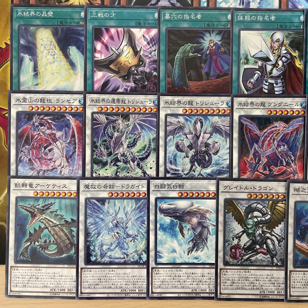 大会優勝構築 氷結界デッキ トリシューラ ランセア ブリューナク ゲオルギアス