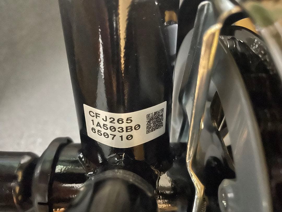 新品　未使用　ブリヂストン 子供用自転車 ブラック バスケット付き　26インチ