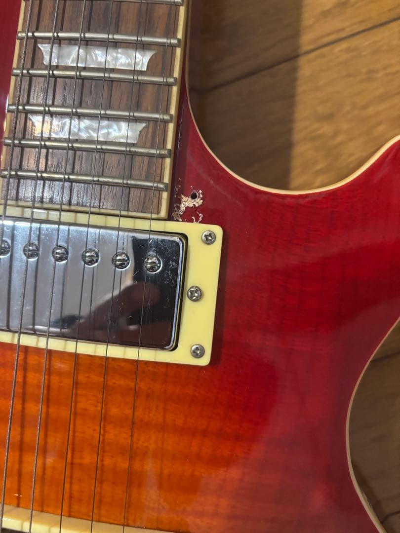 最終値下げ。K garage レスポールモデル 美品ピックガード欠品