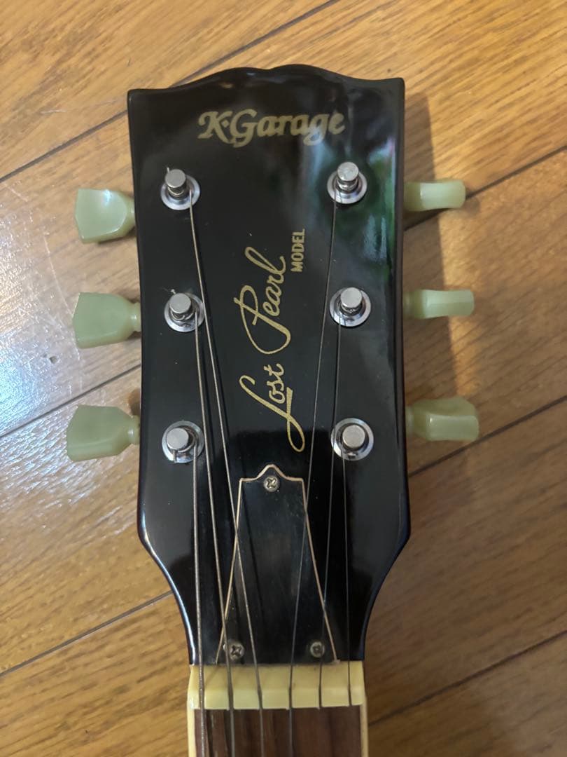 最終値下げ。K garage レスポールモデル 美品ピックガード欠品