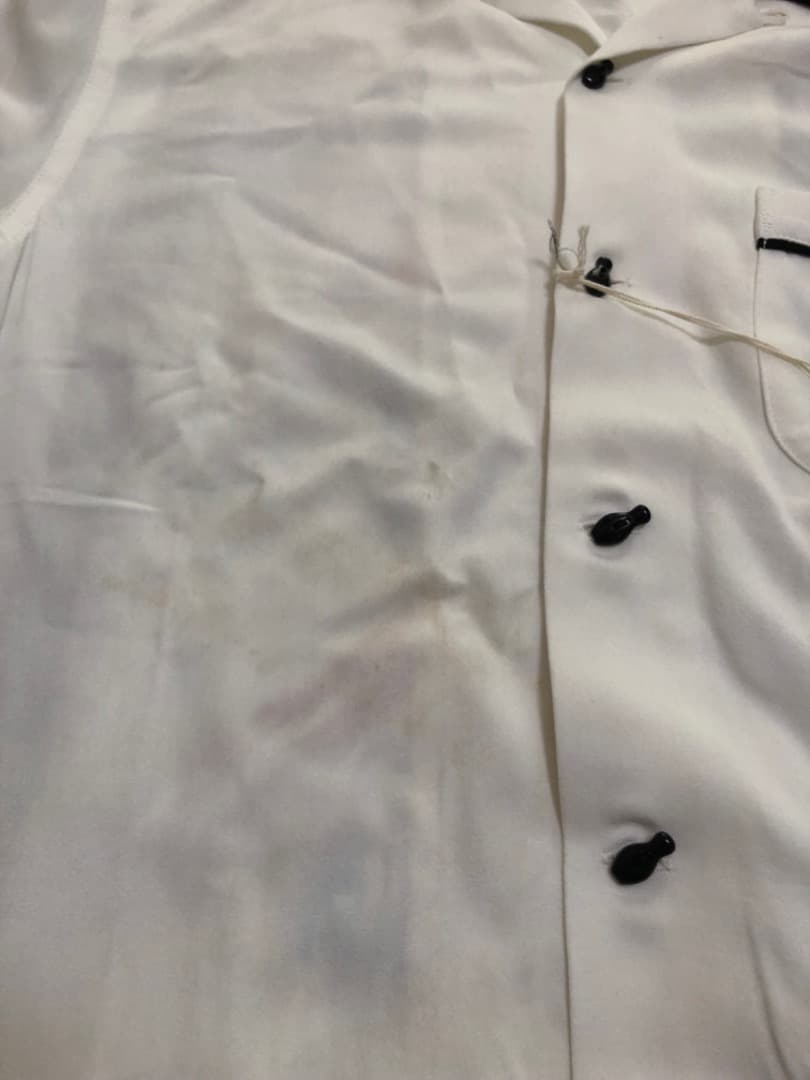 未使用品リアル マッコイズ豪華★スカジャン総刺繍★襟ハンド★ボーリングシャツ★M