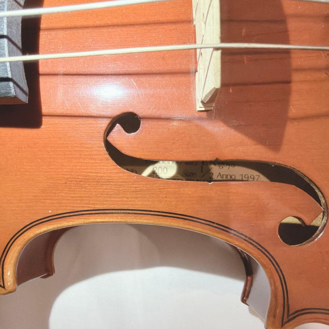 スズキ バイオリン 1/2 No.200 1997年製 弓 ケース 付 純正