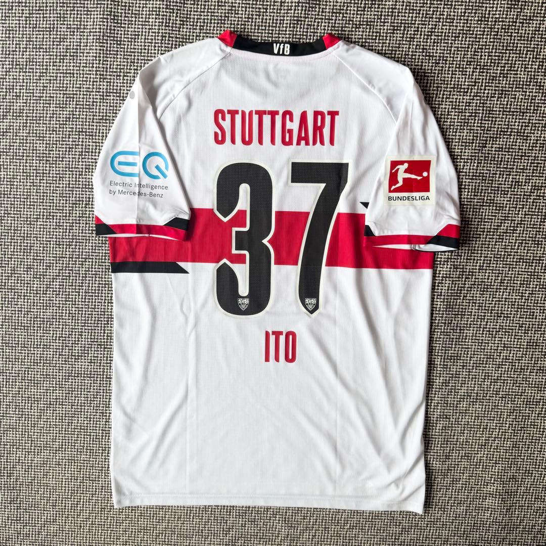 【加入ファーストモデル】伊藤洋輝 ＃３７ シュトゥットガルト ２１／２２（H）