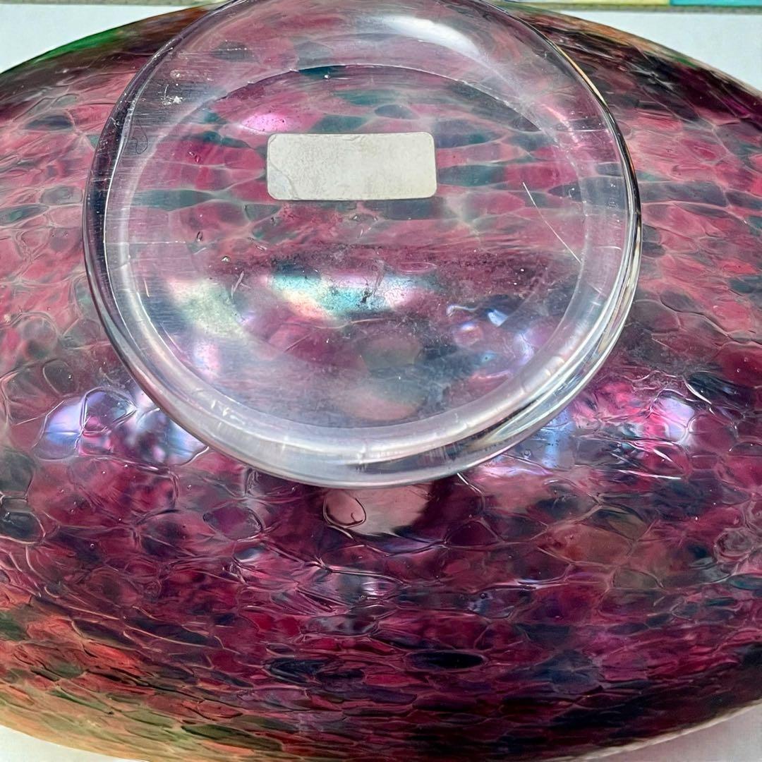 花瓶 ガラス製品 津軽びいどろ？