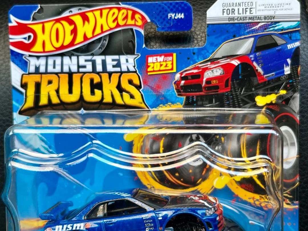 ホットウィール モンスタートラック スカイライン R34 GT-R NISMO