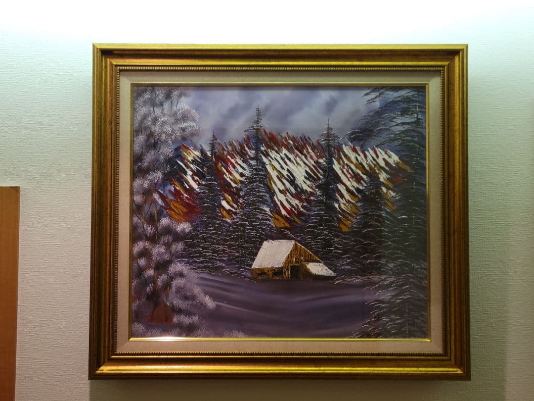 絵画 Winter  in pastel