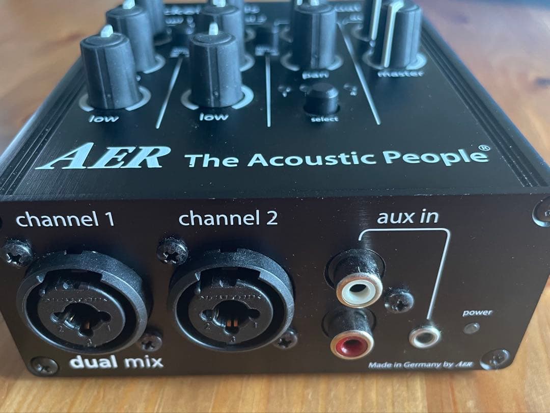 AER pocket tools dual mix（ファンタム電源無し)