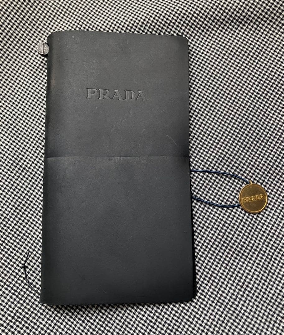 PRADA トラベラーズノート 限定 ブラック チャーム リフィル プラダ