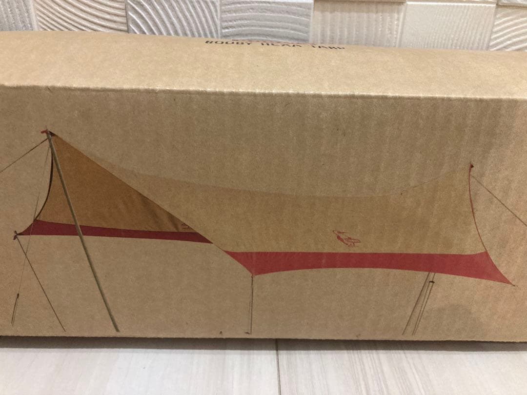 CHUMS BOOBY WING TARP チャムス　ヘキサタープベージュレッド