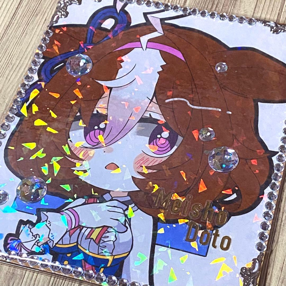 【Oo.ha】ニケ エレグ＆ウマ娘 メイショウドトウ 手描きイラスト色紙