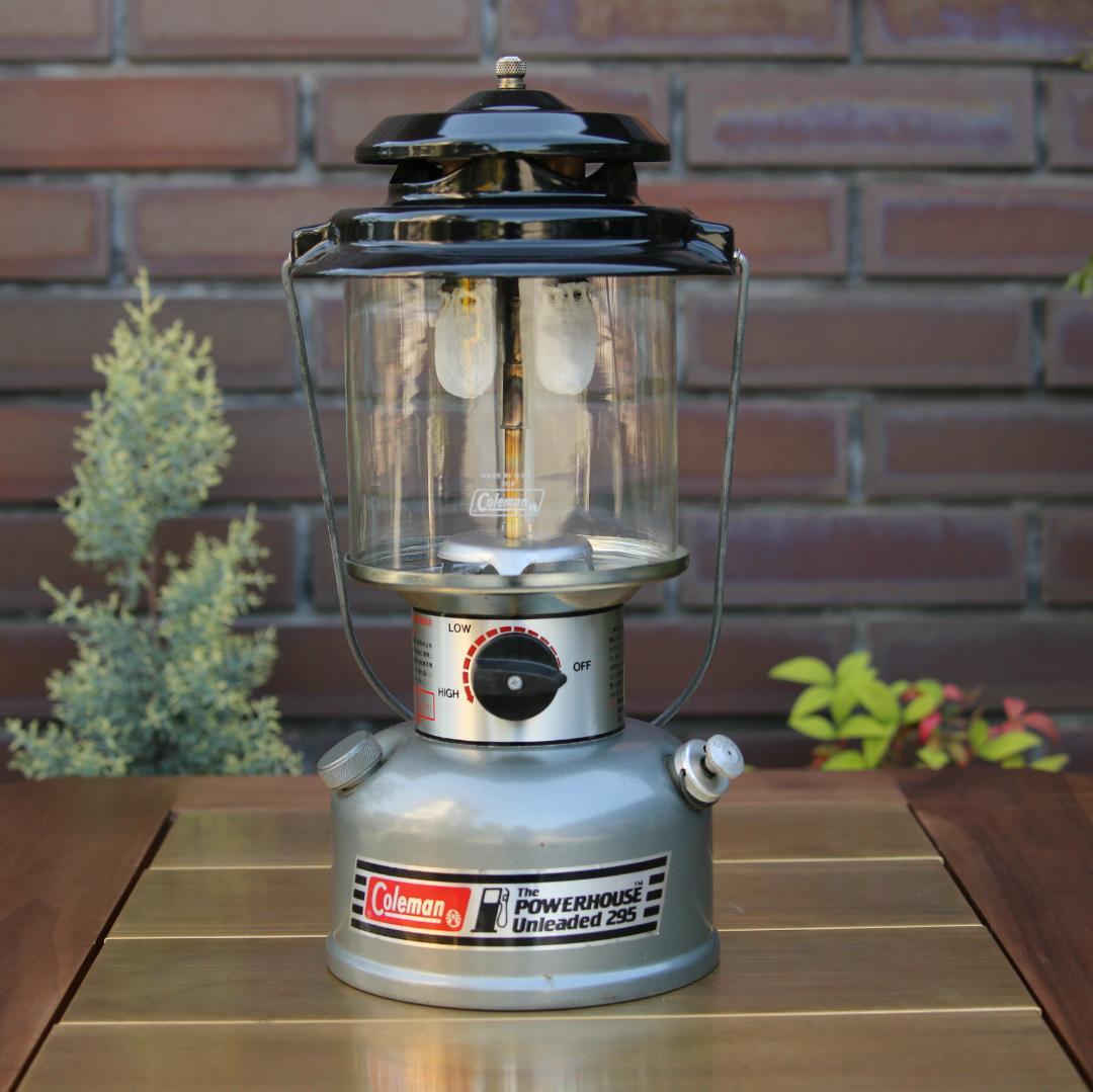 コールマン ランタン 295 パワーハウス　アンレテッド　1990年11月　美品