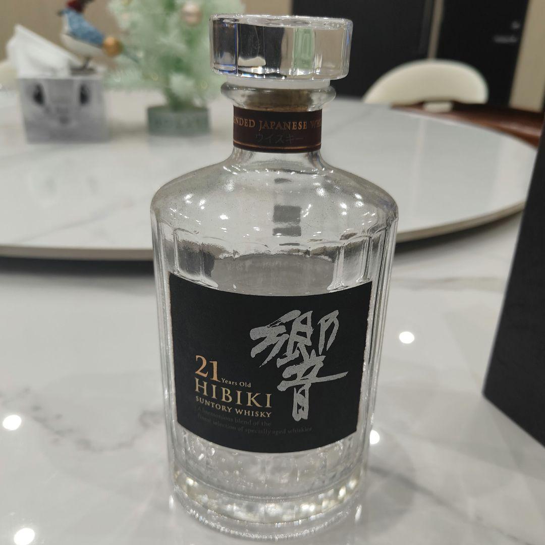 Hibiki 21年 Suntory Whisky空ボトル箱付き 5本