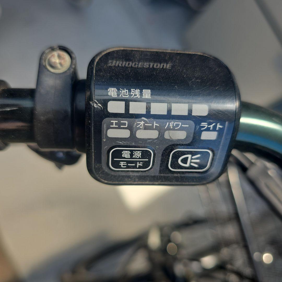 ジャンク品！bikke ブリヂストン　子供乗せ　電動自転車　ビッケ 3人乗り