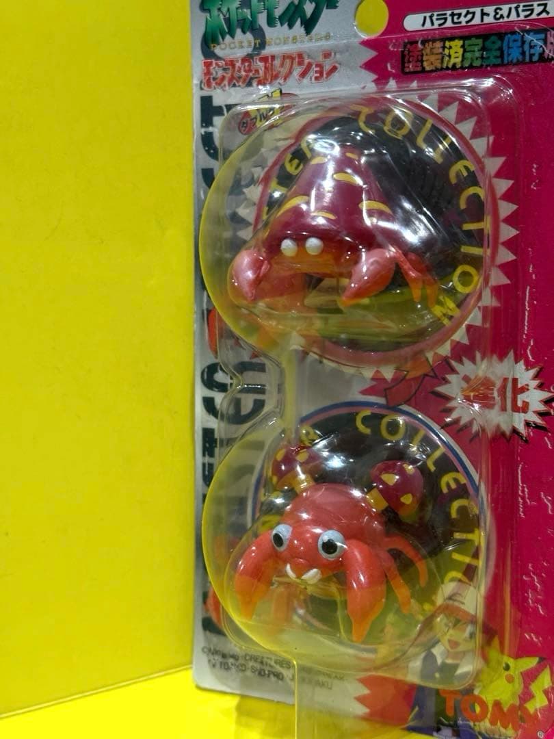 新品未使用♦︎絶版ポケモンモンコレ75パラセクト&パラス完全未開封未展示【希少】