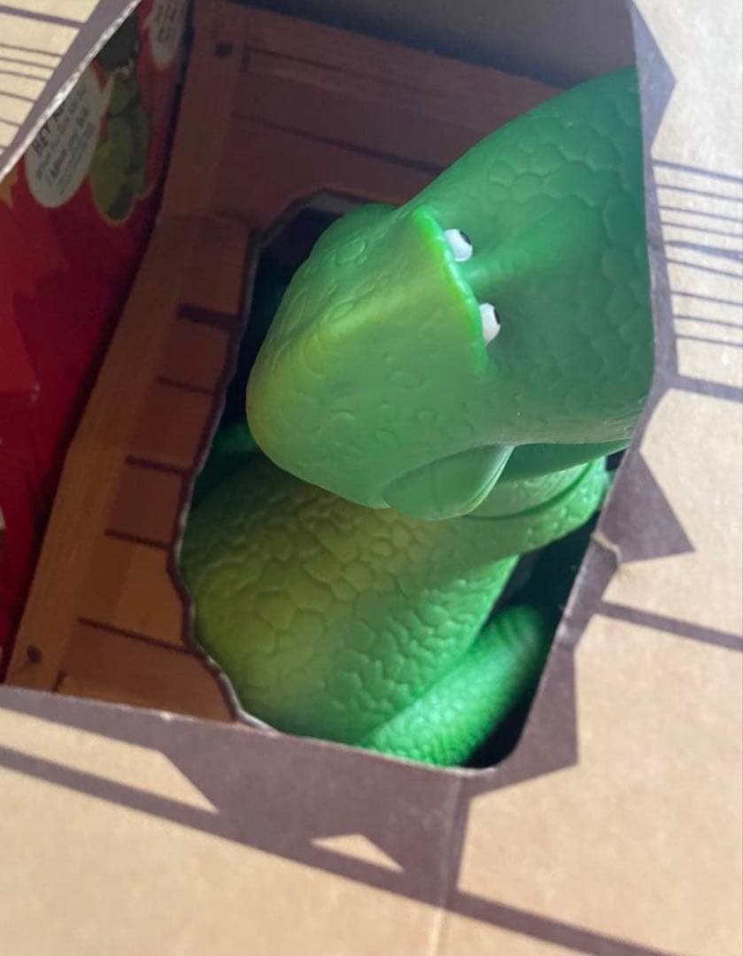 ディズニートイストーリーレックストーキングフ イギュア 日本語