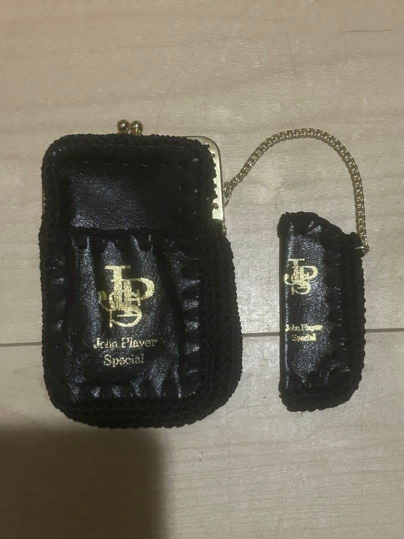 80年代 ビンテージ ジョンプレイヤースペシャル タバコケース ポーチ JPS