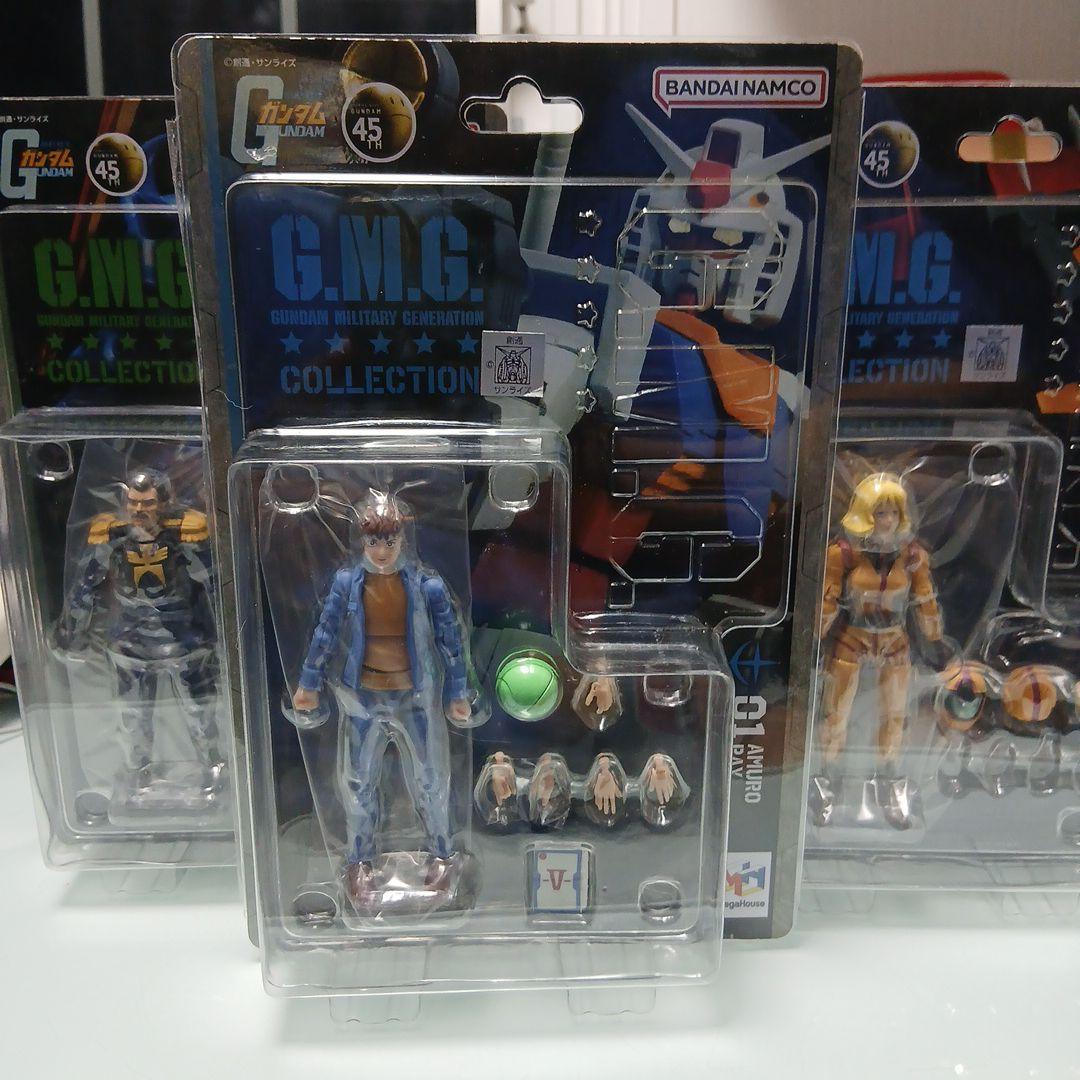 新品 メガハウス G.M.G. COLLECTION 機動戦士ガンダム 3体