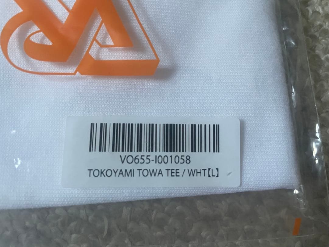 アイドル vaultroom TOKOYAMI TOWA TEE WHT L