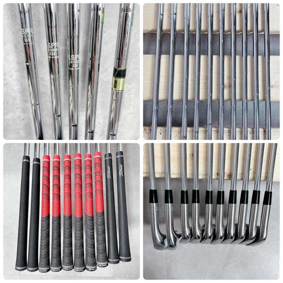 V459 タイトリスト メンズ ゴルフ クラブ セット 15点 豪華 かっこいい