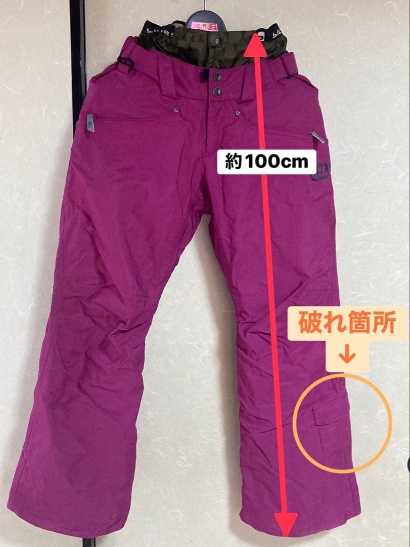 BLUE BLOOD スノーボードウェア上下セット XS