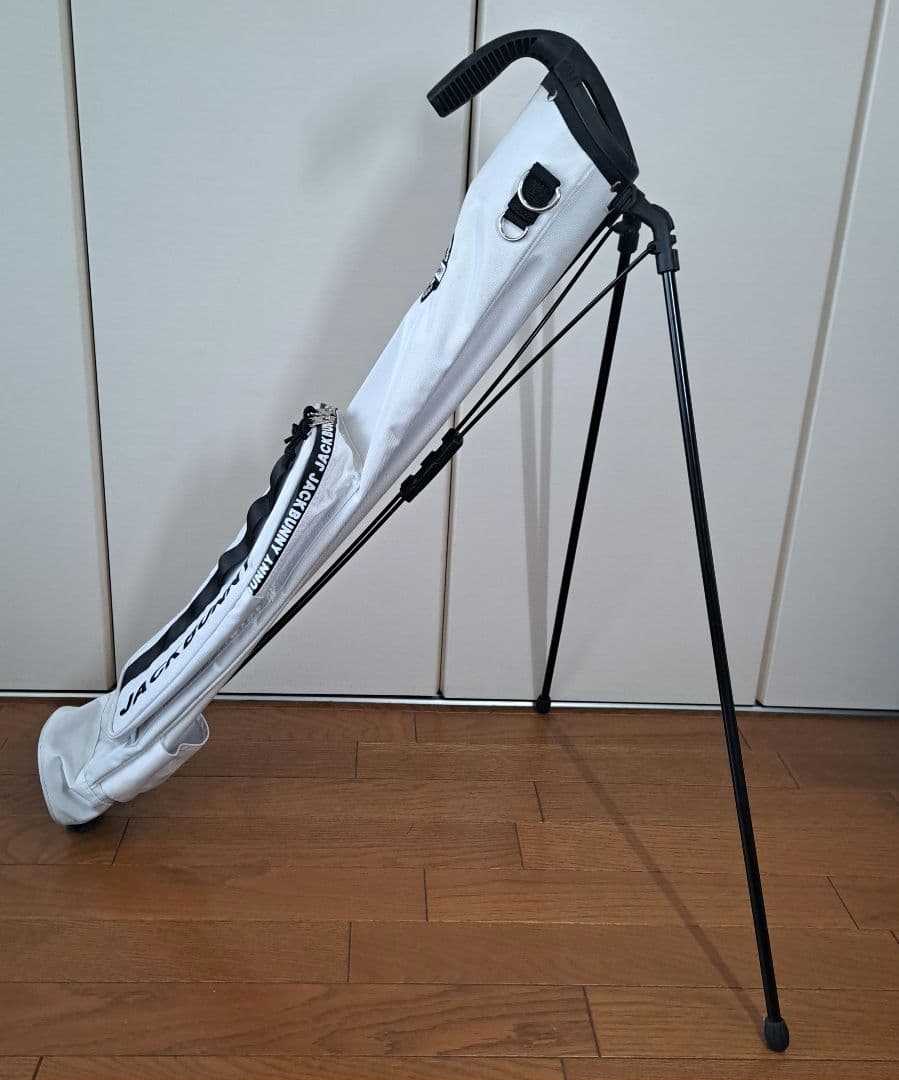 Jack Bunny！！ジャックバニー　ゴルフスタンドバック　ホワイト