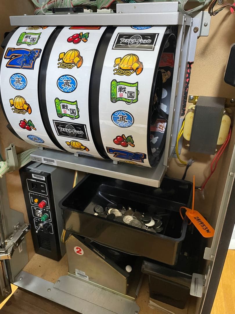 パチスロ　実機　山佐　初代　天下布武　遊戯仕様　中古品