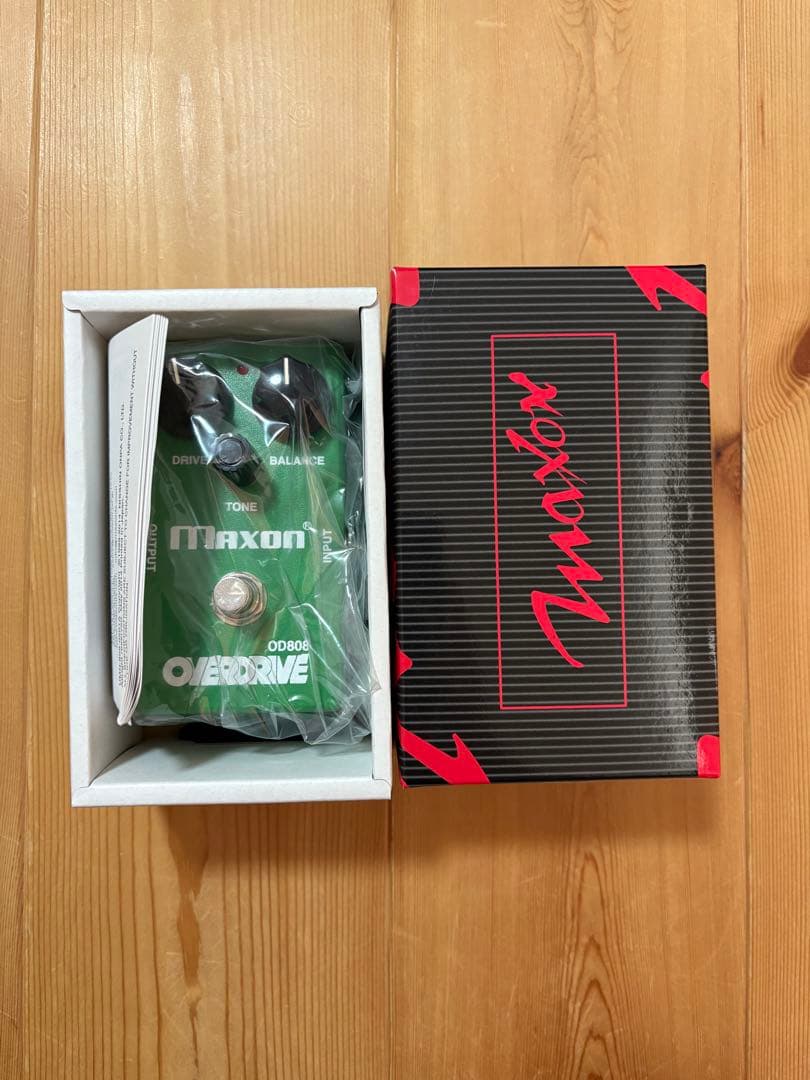 【新品同様品】Maxon OD808 オーバードライブペダル