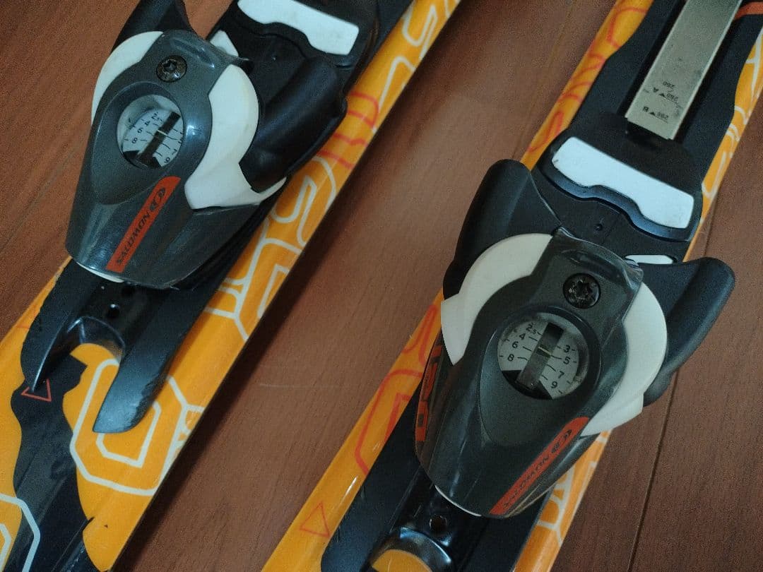 サロモン　AXESS　アクセス　120cm ミッドスキー　調整ビンディング