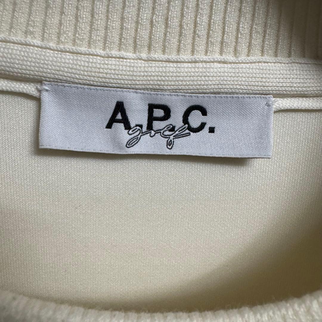 値下げ！　新品未使用　A.P.C. ゴルフウェア　クルーネックセーター　S