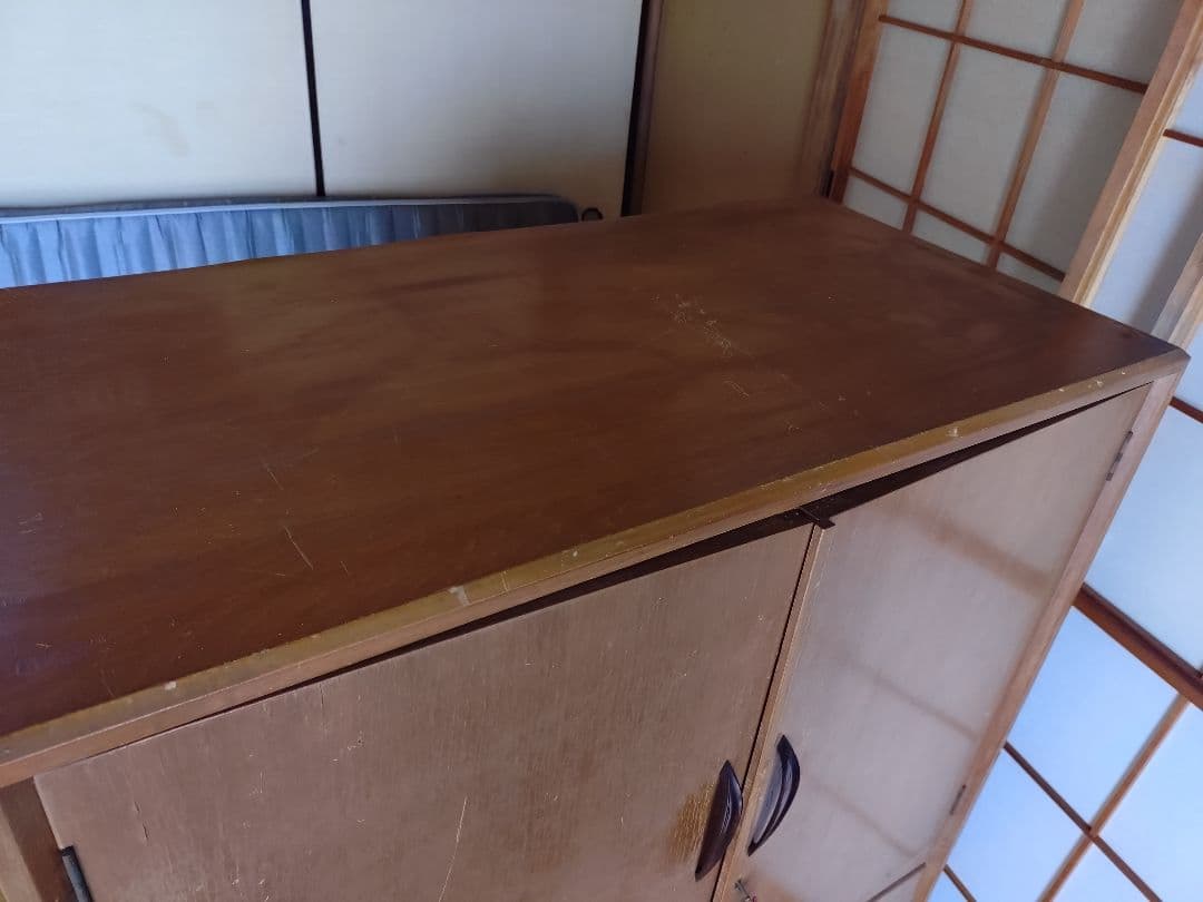 昭和レトロ　木製タンス