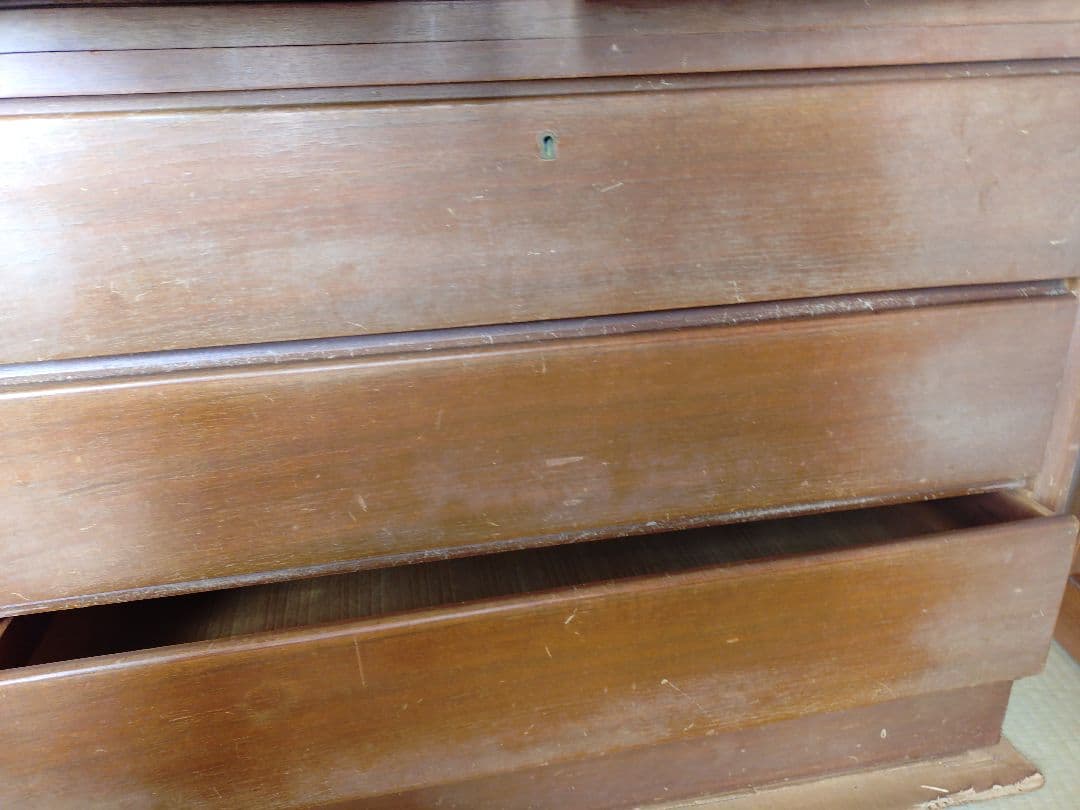 昭和レトロ　木製タンス