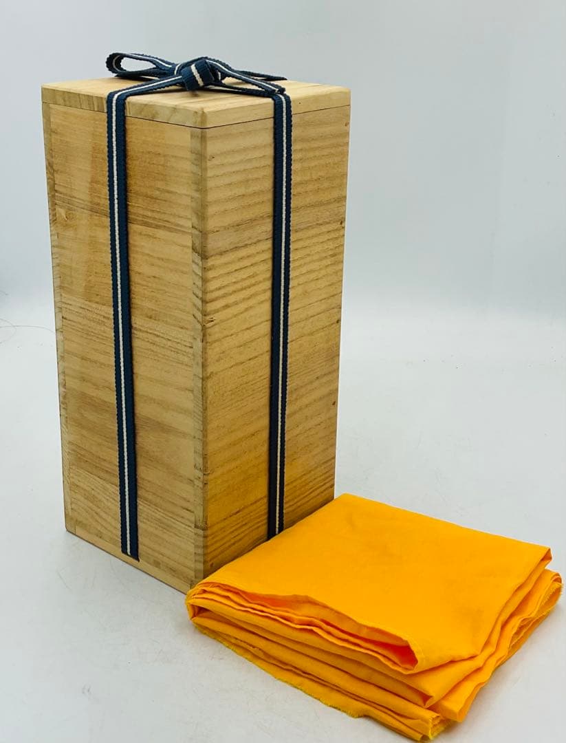 【70】◉明治時代の名工　木村清近先生　備前焼算木手花入　桐箱◉