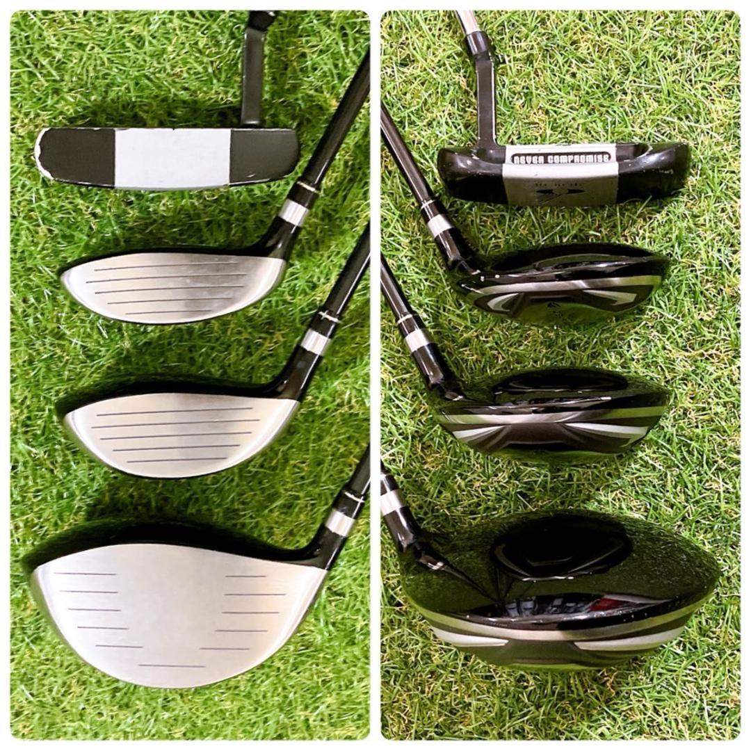 ギアマックス メンズゴルフセット 11本 初心者 S 右利き タイトリストバッグ