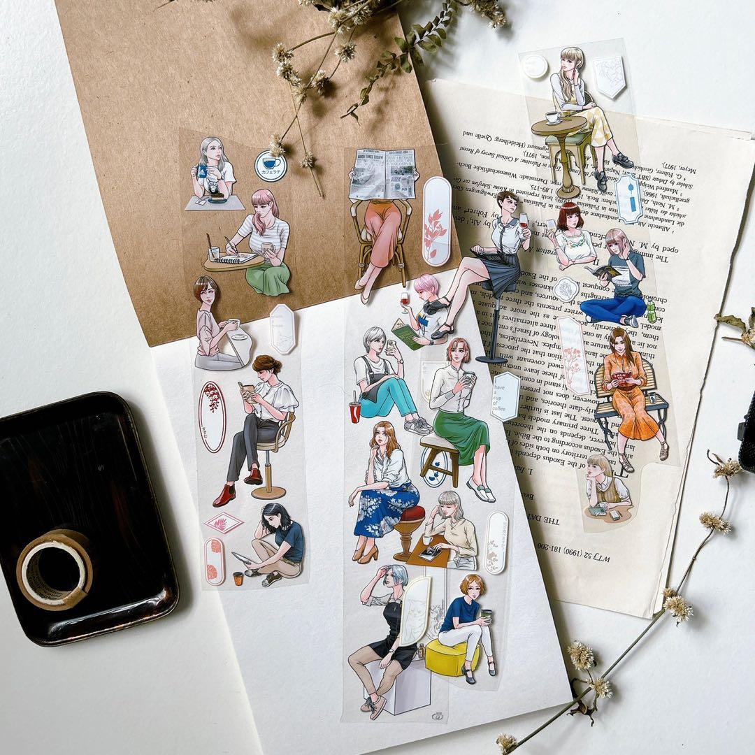 ⭐️SALE⭐️loidesign 海外マスキングテープ　マステ 【1350】