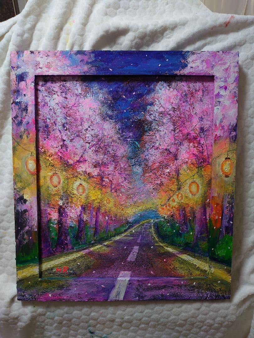 油絵 絵画 (青龍)