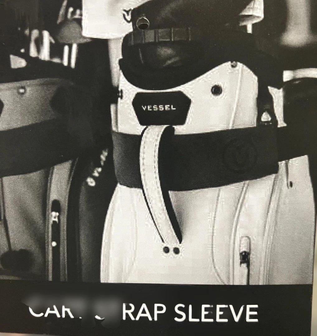 Vessel 18775 ゴルフキャディバッグ BK/GD