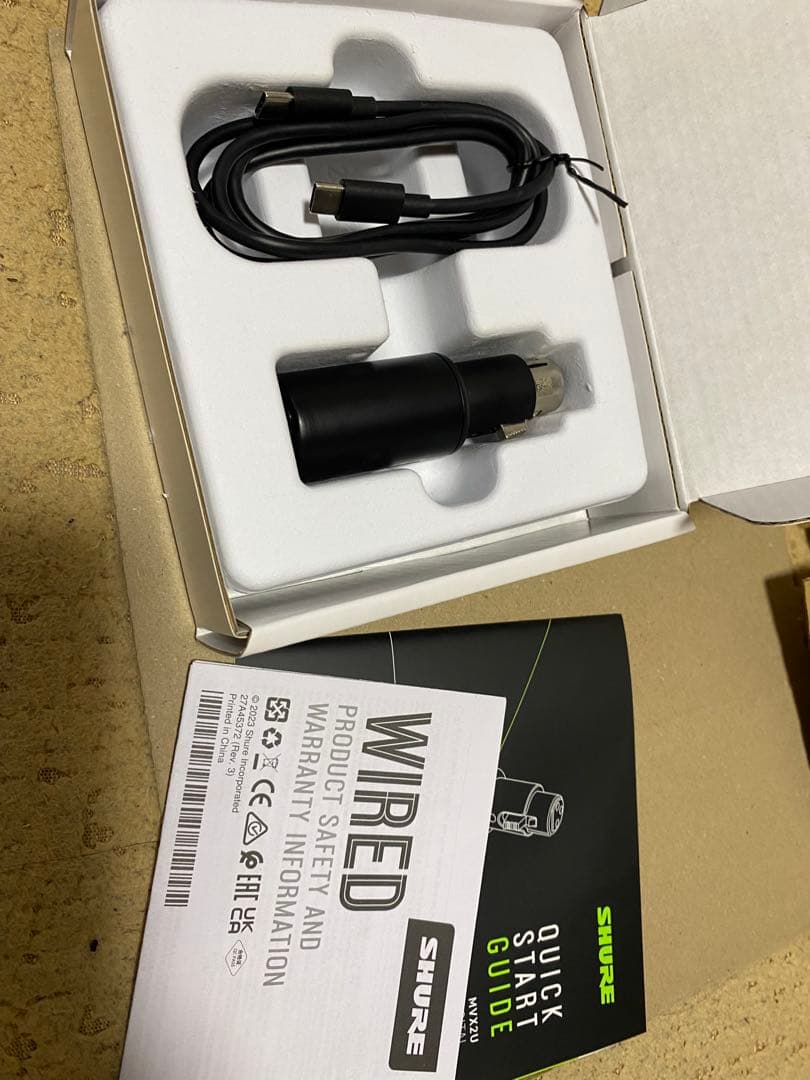 SHURE MVX2U オーディオインターフェース