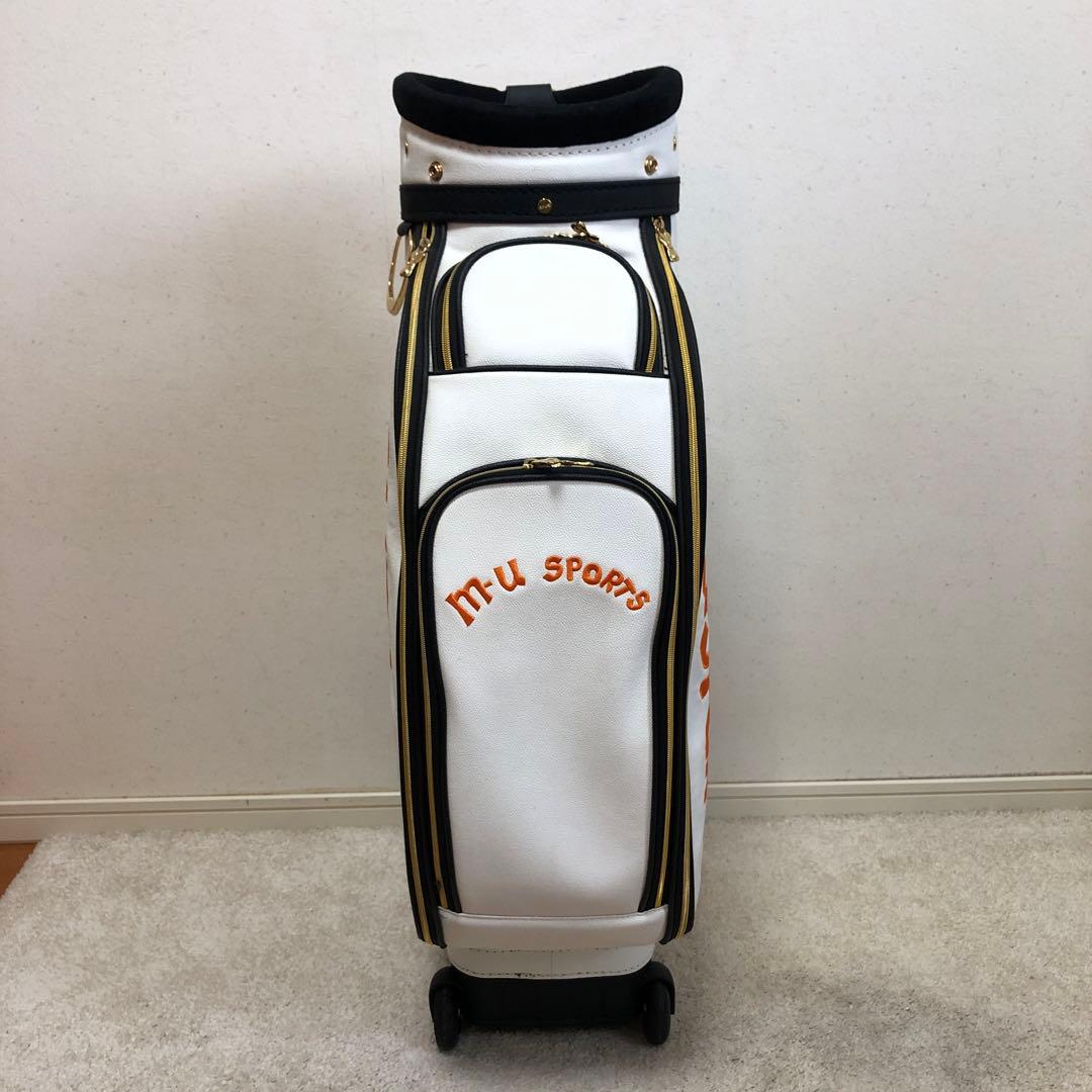 超美品❗️高級❗️キャディバッグ レディース　キャスター付き