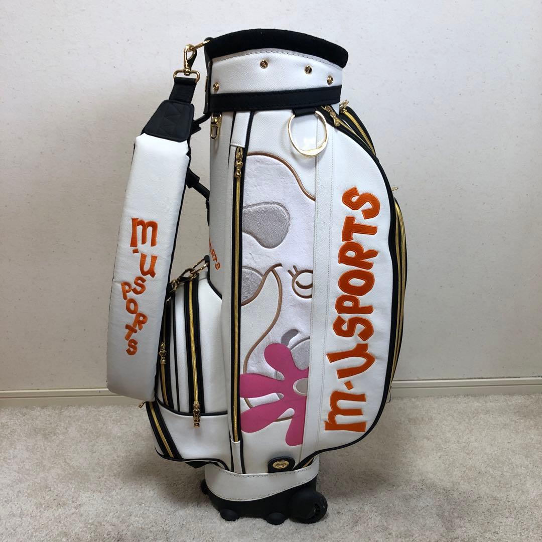 超美品❗️高級❗️キャディバッグ レディース　キャスター付き