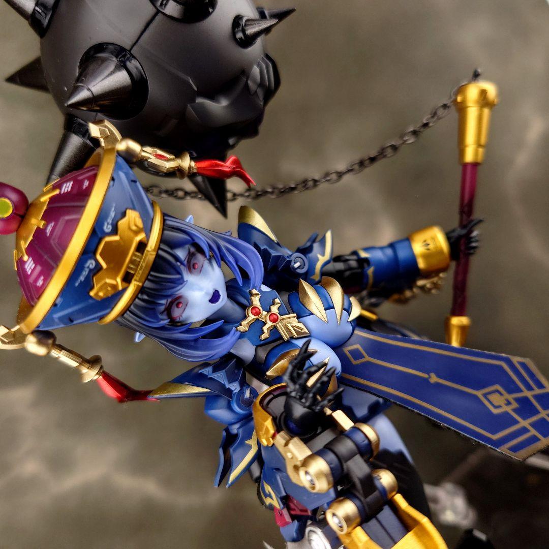 和模線 メドタの残響 キョンシー・玖蓮　全塗装完成品