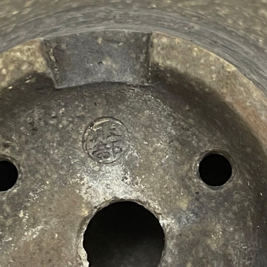 盆栽鉢 ミニ盆栽 鉢 豆盆栽 骨董品 陶芸品 円形