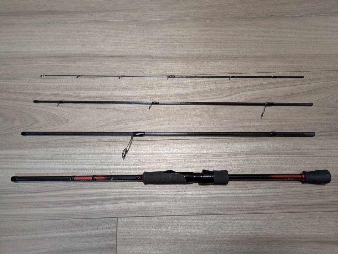 【美品】ダイワ シルバーウルフ 76ML-S-4 4ピース