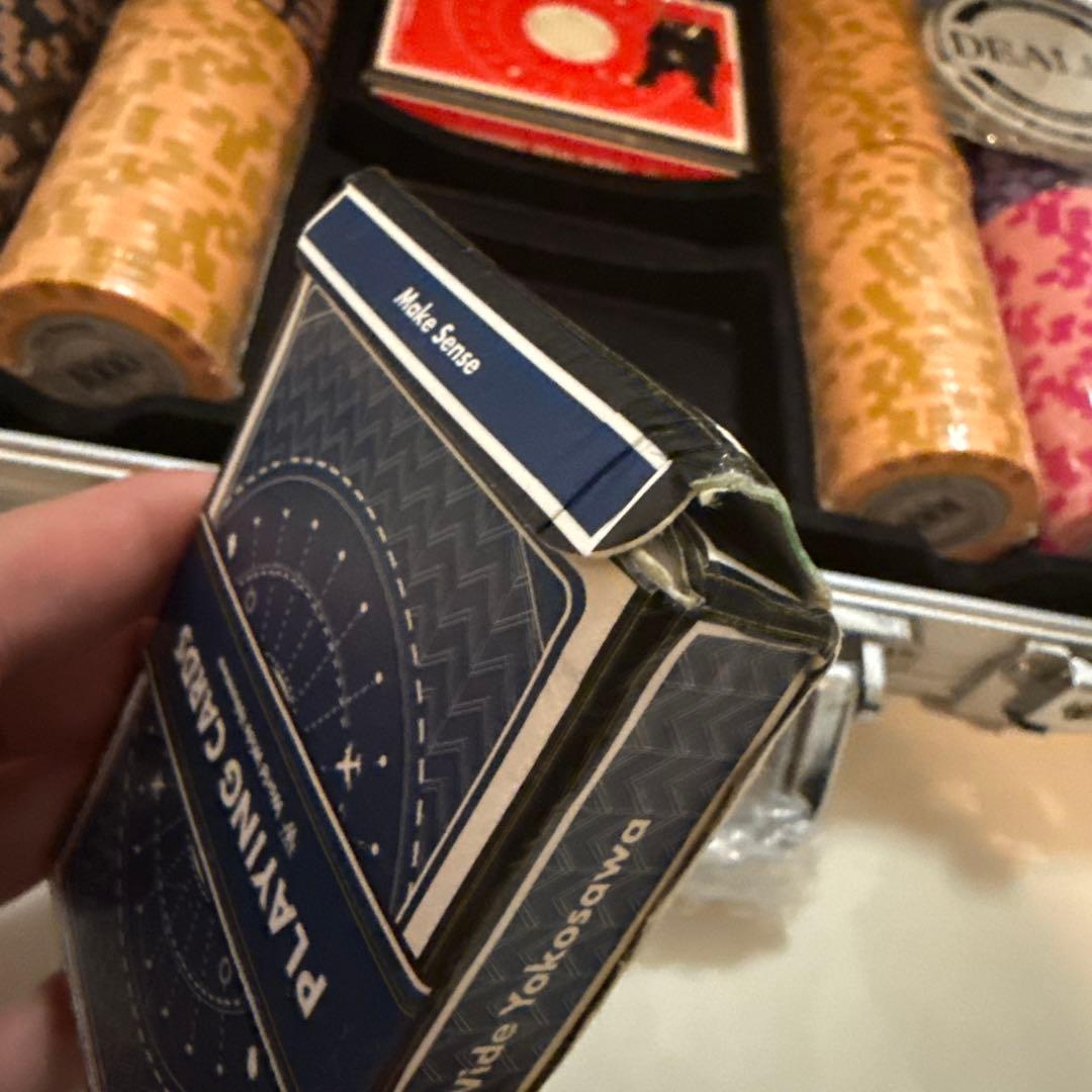 ヨコサワポーカーセット アルミケース入り