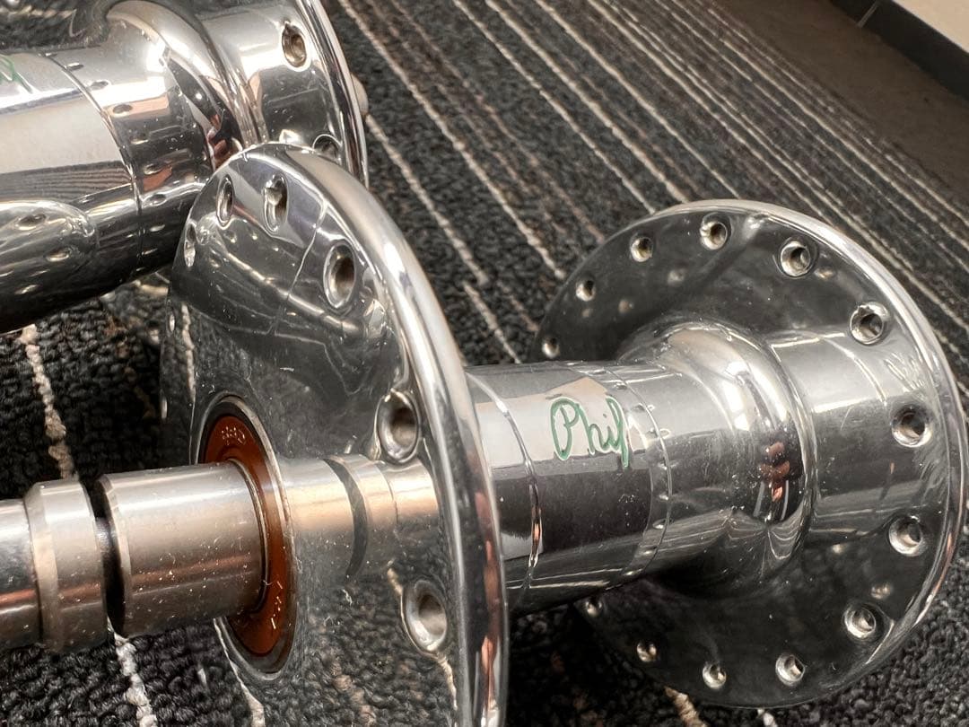 パーツ phil wood high flange track hub