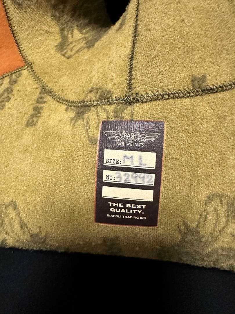 RHCロンハーマン別注 rash wetsuits セミドライ　ウェットスーツ
